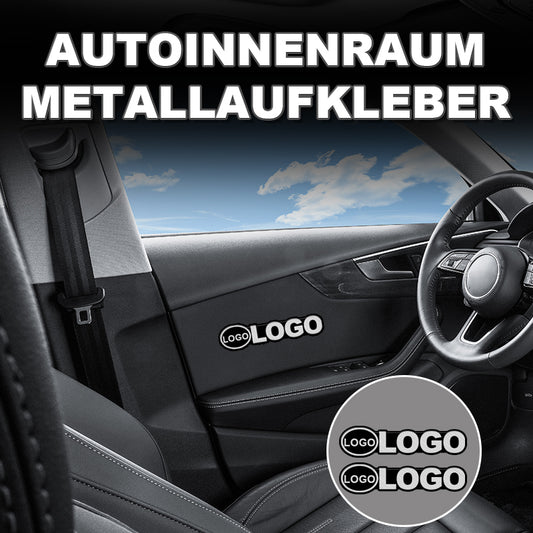 🎄Weihnachtsaktion 50% RABATT🎄Kfz-Innenraum 3D Metallakzente (4 Stück)