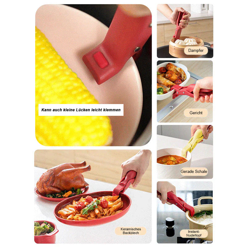 Küchensilikon-Verbrühungsschutzclip