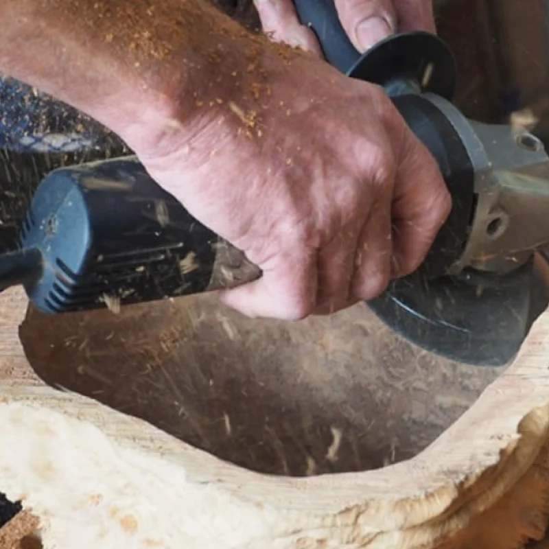 Holzschnitzscheibe Mit 6 Zähnen