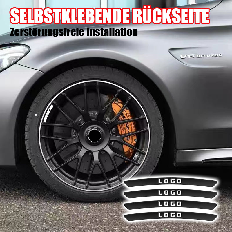 Auto Radnabe dekorative Aufkleber（4pcs）