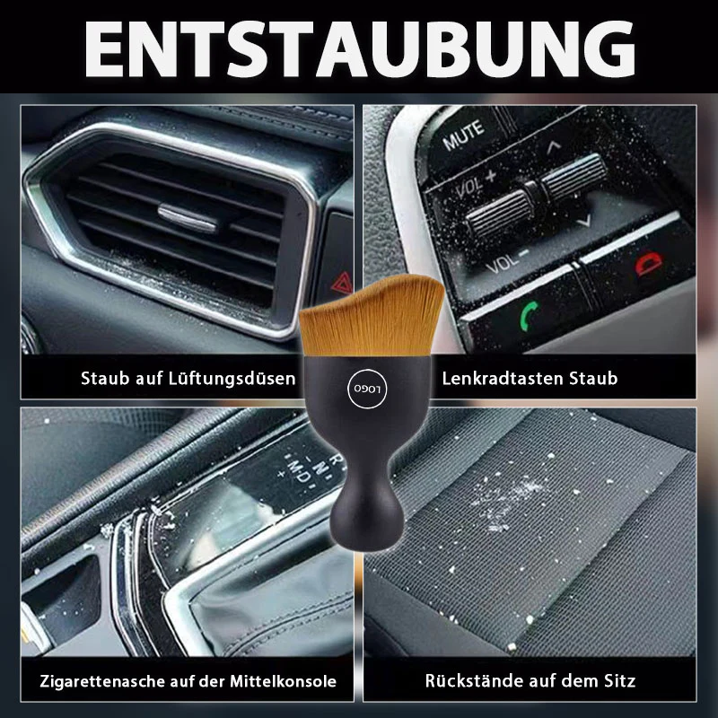 🎁Kaufe 1, erhalte 1 gratis🎁Auto Innenraum Staub Kehren Soft Brush