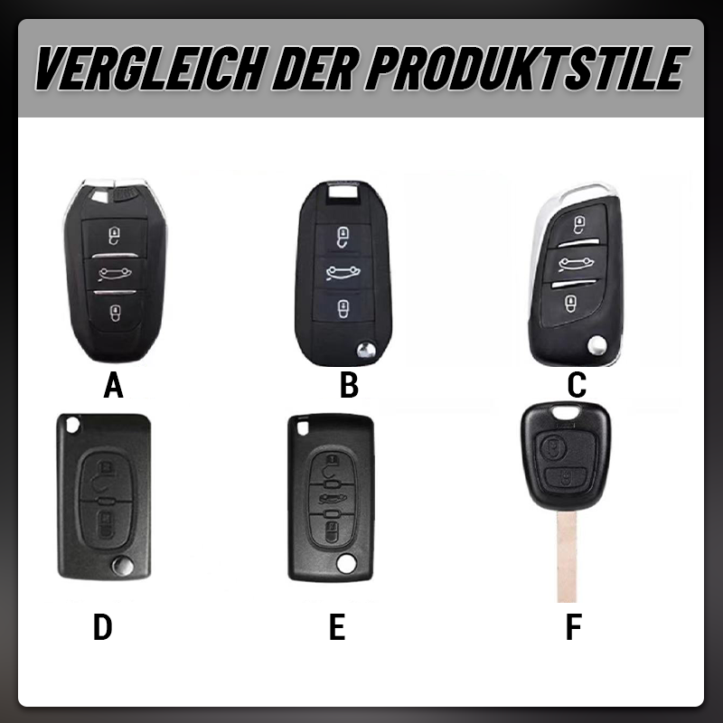 Für Peugeot Autoschlüssel-Schutzhülle