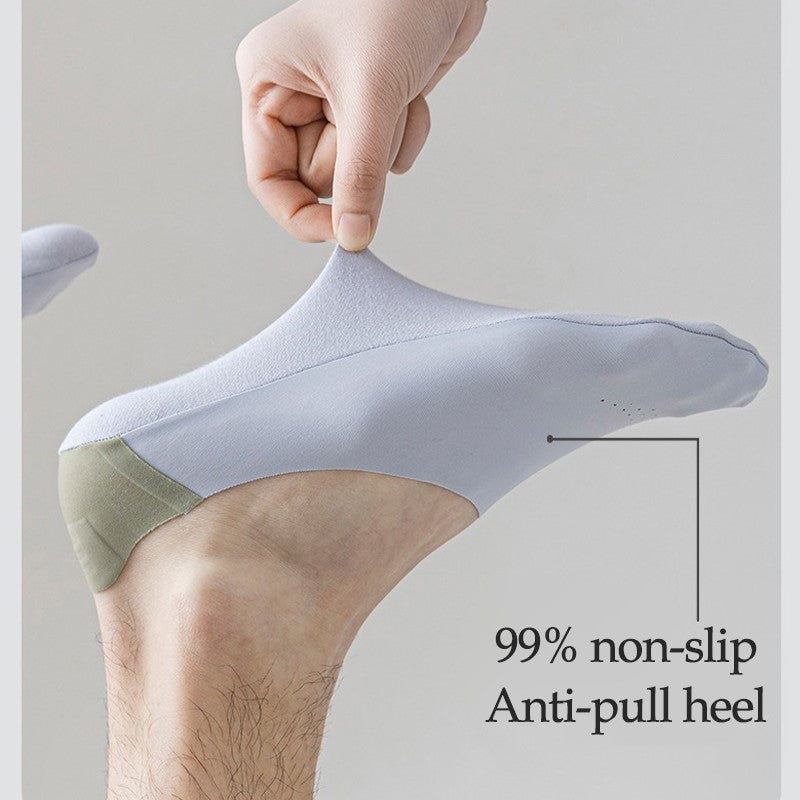 Atmungsaktive Ice Silk Anti-Rutsch-Socken - 6 Paar