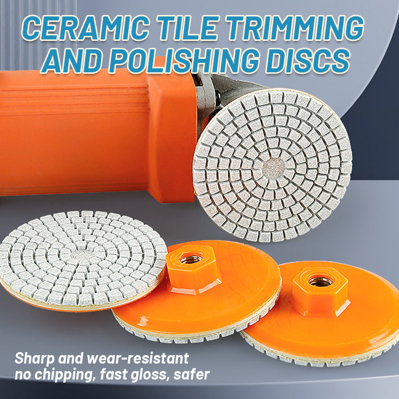 Ceramic Tile Trimming And Polishing Discs