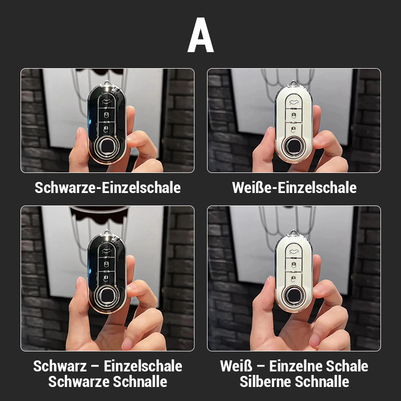 Für Fiat Autoschlüssel-Schutzhülle