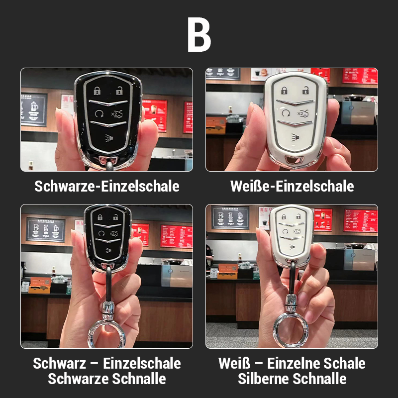 Für Cadillac Autoschlüssel-Schutzhülle