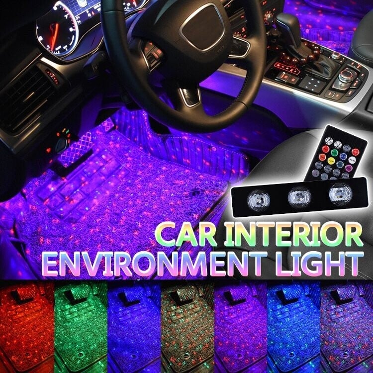 Auto-Innenbeleuchtung - (enthält 4 Lichtleisten)